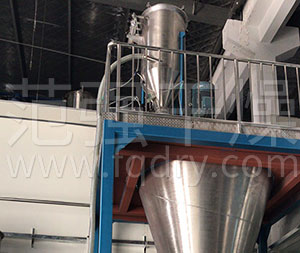 錐形混合干燥機(jī)主要用于在粉體物料中加入少量液體時的干燥的場合